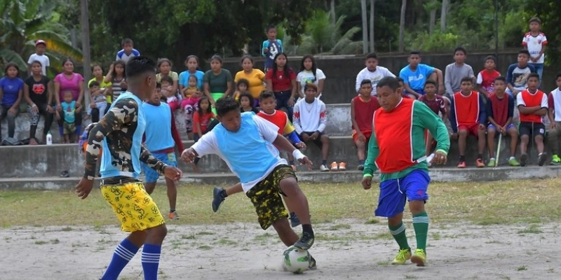 Sedh promove I Torneio de Futebol e vivência comunitária dos indígenas Waraos