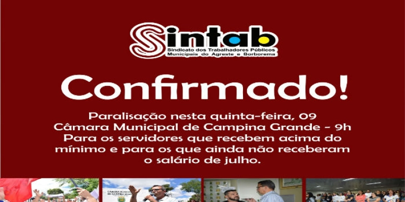Servidores que recebem acima do mínimo mantêm movimento desta quinta na Câmara e encerram semana com assembleia