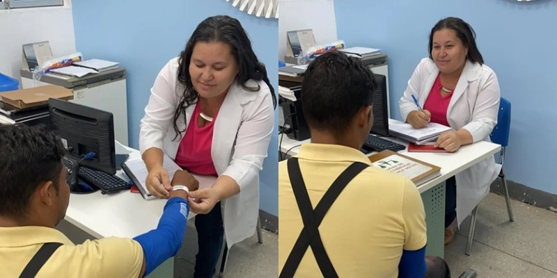 Projeto Acolher do Hospital Regional de Sousa agora conta com a Utilização de Pulseiras para Identificação dos Pacientes 