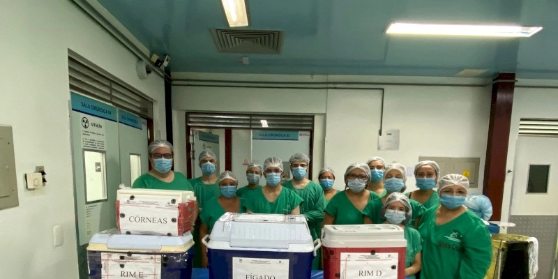 Central Estadual de Transplantes registra 18ª doação de multiórgãos no Trauma JP