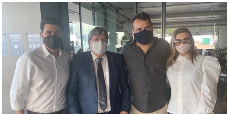 Wilson Filho tem reunião com João Azevêdo para debater construção de rodovia estadual 