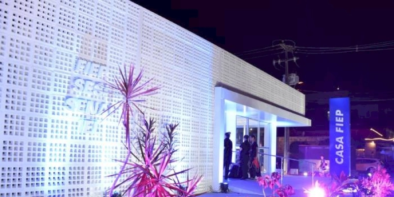 Casa FIEP recebe visita de empresário de Santa Catarina