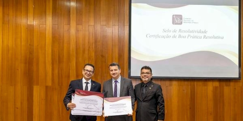 MPPB recebe Selo de Resolutividade da Corregedoria Nacional do Ministério Público