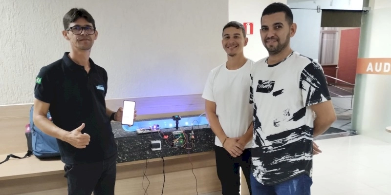 Tecnologias desenvolvidas na Faculdade SENAI da PB são apresentadas durante Mostra