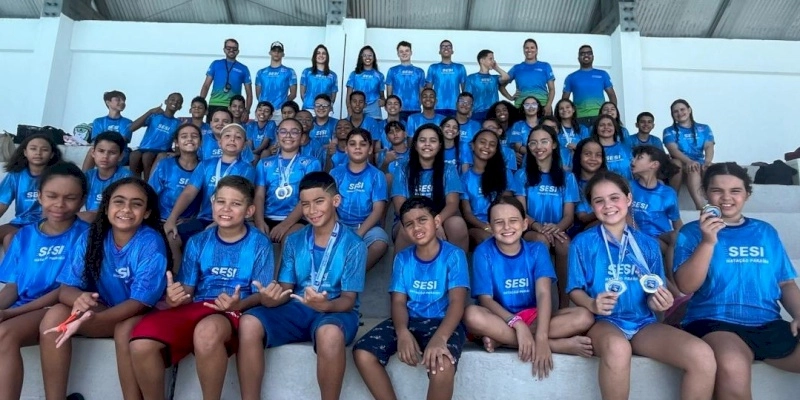 Atletas do SESI PB conquistam 43 medalhas em Torneio na Capital