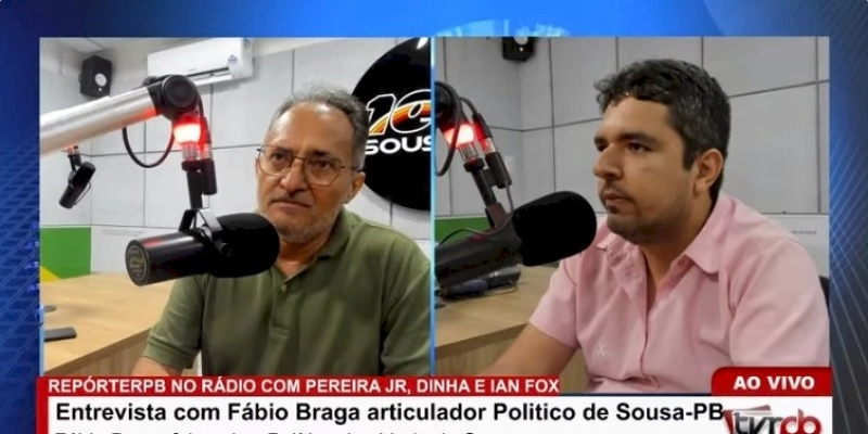 “Recebi a missão de Lindolfo, comuniquei  a Tyrone, e o PSD é o maior partido em Sousa, e fará cinco vagas na Câmara”, diz Fábio Braga