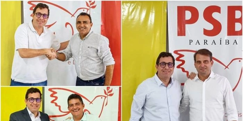 Presidente do PSB na Paraíba intensifica agenda de filiações e celebra chegada de lideranças