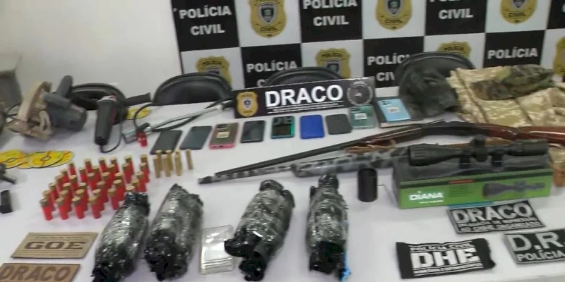 Cinco pessoas são presas suspeitas de assaltar bancos e explodir carro-forte, na PB