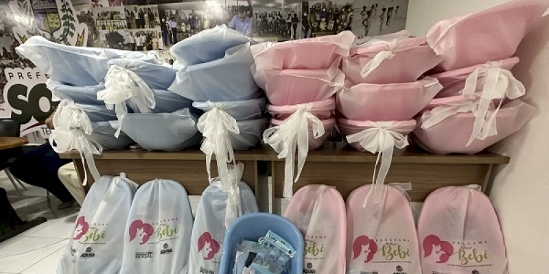 Em Sousa, Programa Meu Bebê avança com a entrega de kits enxoval a gestantes 