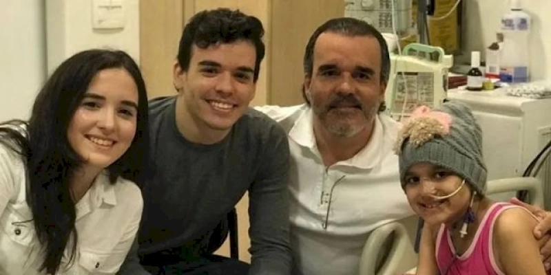 Pai que perdeu três filhos para o câncer e também tinha a doença morre