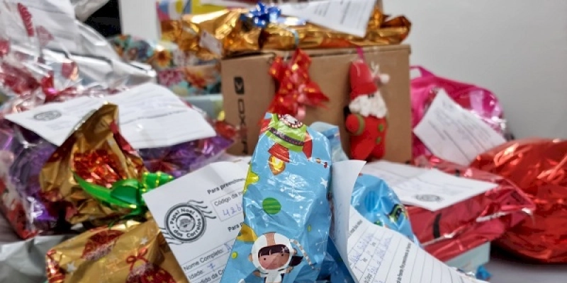 “Papai Noel dos Correios”: presentes devem ser entregues até esta quinta