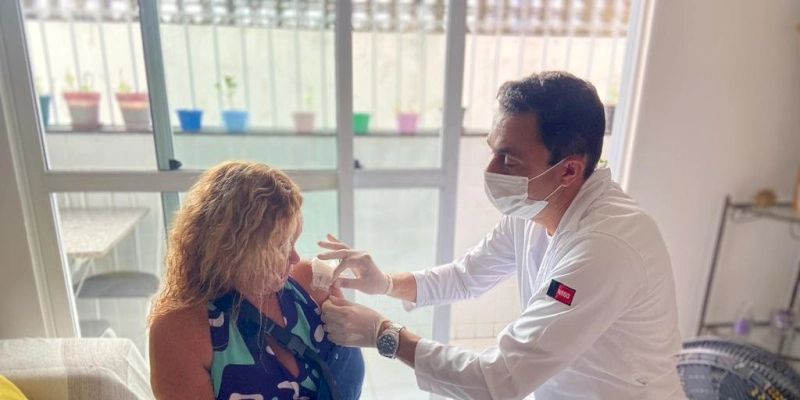 Opera Paraíba no Hospital de Trauma inova com acompanhamento domiciliar ao paciente