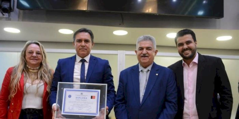 ALPB concede cidadania paraibana ao secretário estadual de Segurança Jean Nunes