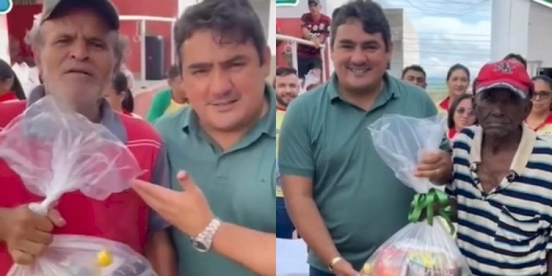 Famílias carentes de Marizópolis são beneficiadas com a entrega de cestas básicas 