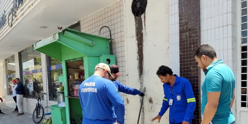 Operação da Cagepa e Polícias flagra furto de água em condomínio, em Patos
