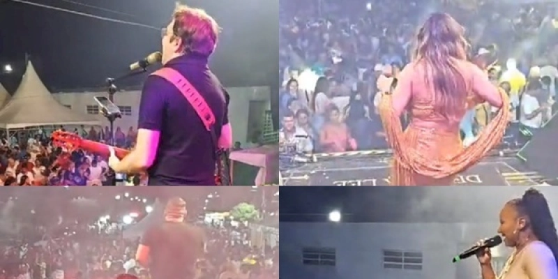Apesar dos imprevistos, tradicional festa de ano novo em Aparecida é realizada com sucesso