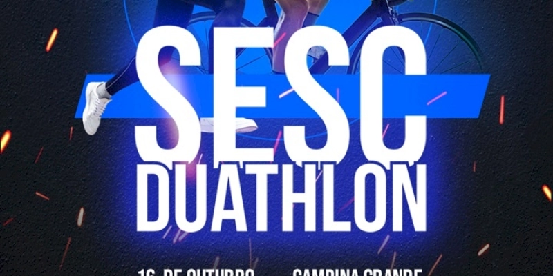 Sesc movimenta Campina Grande com Duathlon em outubro