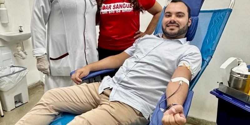 Hemocentro realiza coleta externa em Picuí e consegue mais de 130 doações de sangue