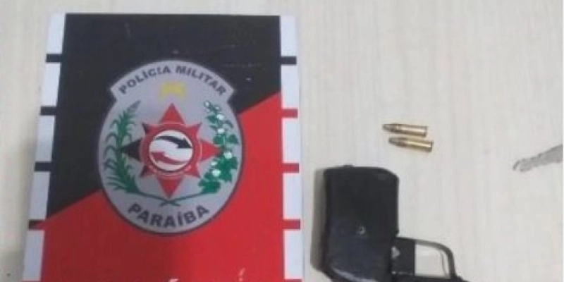 Polícia Militar prende homem portando arma de fogo em Cajazeiras