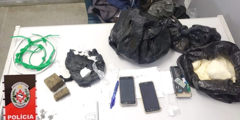 Polícia prende suspeito com materiais usados em explosivos e drogas durante Operação Eternidade