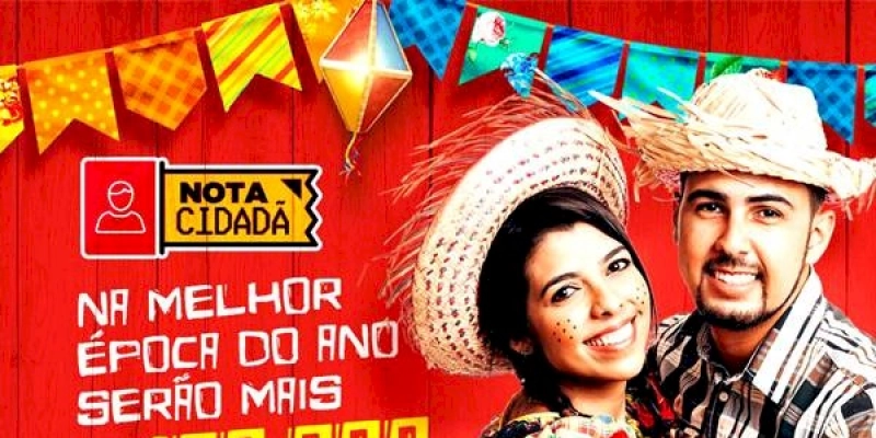 Nota Cidadã: compras juninas e do Dia dos Namorados concorrem a R$ 100 mil em prêmios