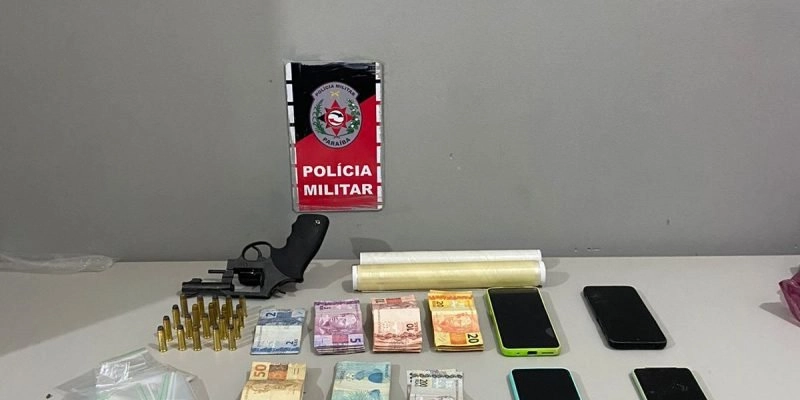 Polícia prende casal suspeito atuar no tráfico de drogas 