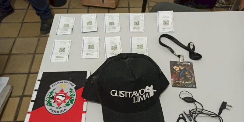 Homem é detido em São Bento suspeito de vender ingressos falsos de Gusttavo Lima