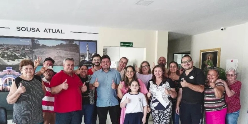Em viagem a João Pessoa, Helder Carvalho se reúne com equipe da Casa de Sousa para discutir sobre ações e projetos