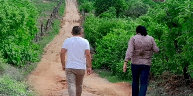 EM APARECIDA – Projeto de investimento para pavimentação nas comunidades e revitalização de estradas vicinais, recebe vistoria técnica 