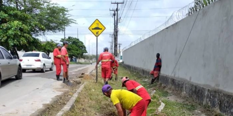Seinfra conclui semana executando serviços de manutenção em 29 bairros