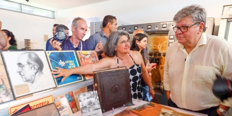 João Azevêdo inaugura Museu do Rádio Paraibano e destaca investimentos do Governo do Estado na preservação da história