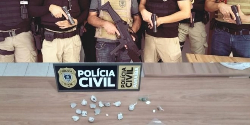 Casal que foi detido com maconha, crack e cocaína em Pombal tem prisão decretada, após audiência de custódia 