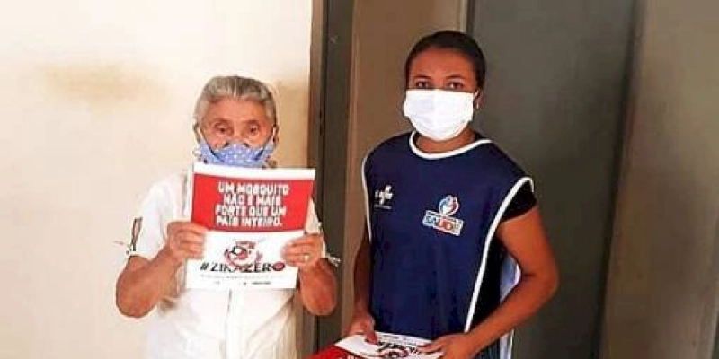 Vigilância em Saúde realiza mobilização de combate ao Aedes aegypti no município de Aparecida