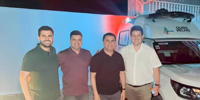 Deputados Wilson Santiago e Wilson Filho entregam ambulâncias e prestigiam inaugurações nos 63 anos de Ouro Velho