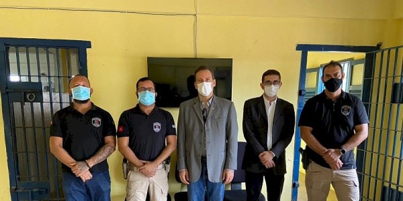 Ministério Público realiza vistoria na Penitenciária Padrão de Santa Rita