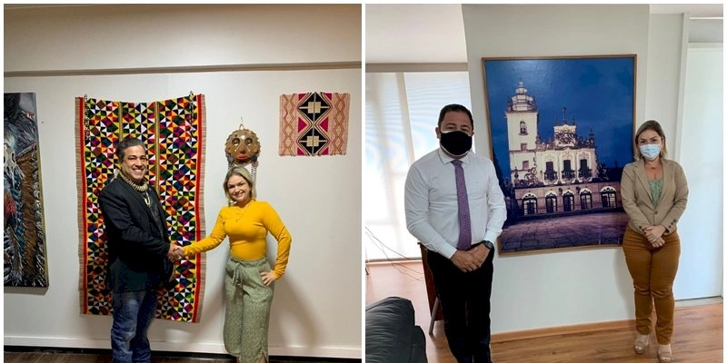 Natália Silva diretora da CECAF vai a Brasília reafirmar parceria com a CONAFER, e visita outros órgãos do Governo Federal 