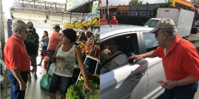 Em João Pessoa e Campina Grande: Ney conversa com eleitores e debate as propostas de Veneziano para o Senado