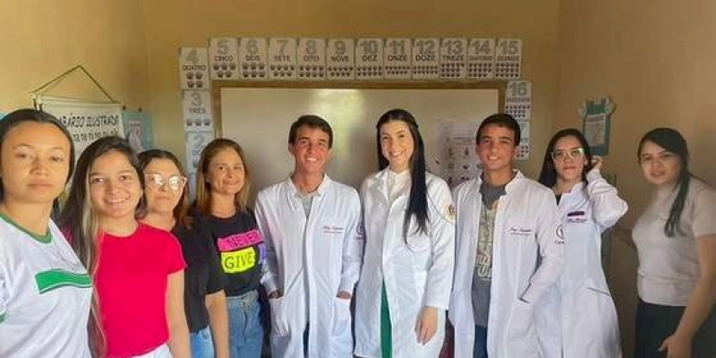 Mais uma ação do Programa Saúde na Escola em parceria com a Secretaria de Educação é realizada no município de Lastro