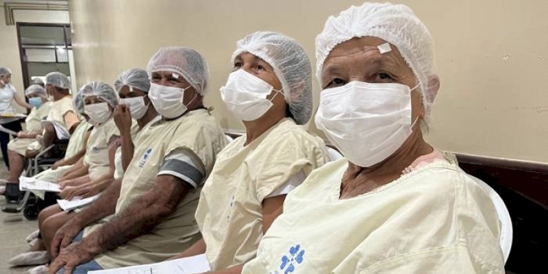 Programa Opera Paraíba promove mutirão de catarata no Hospital Regional de Queimadas