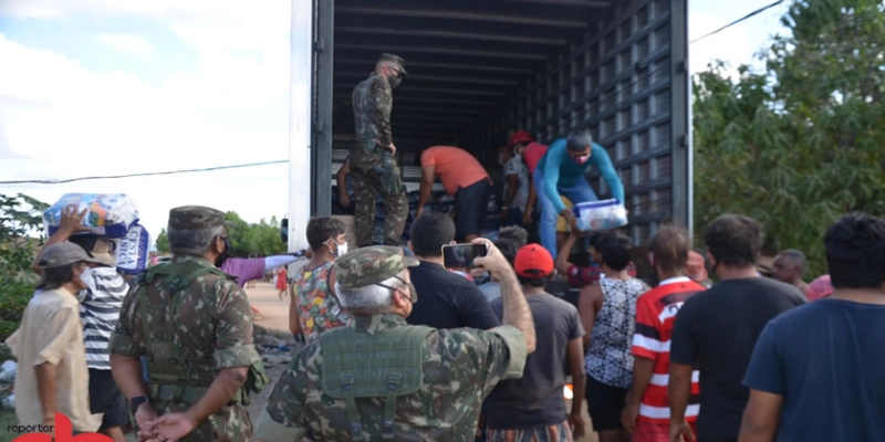 Comunidades Cigana em Sousa recebem 600 cestas básicas do Governo Bolsonaro; Ciganos agradecem ação humanitária; Vídeos 