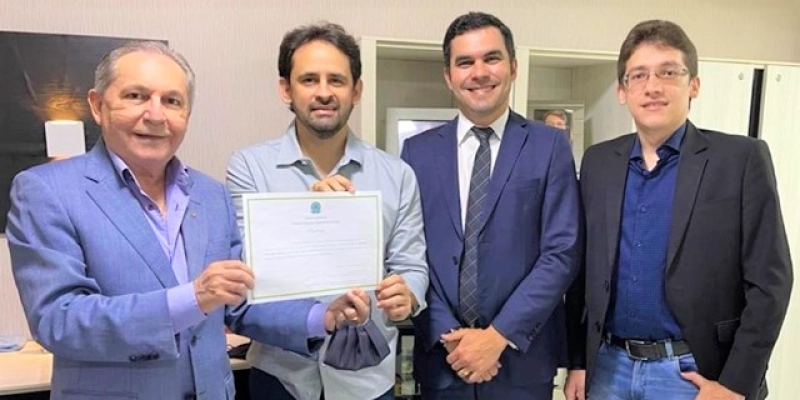 Prefeito do Lastro Athayde é diplomado nesta quinta-feira