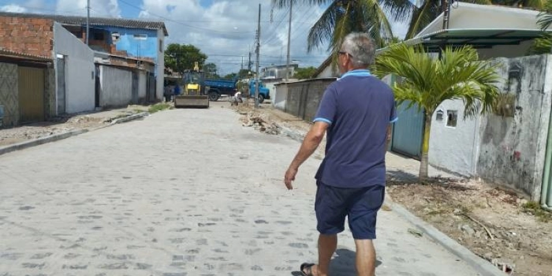 Prefeitura promove maior aporte de obras de Infraestrutura da história do bairro Colinas do Sul