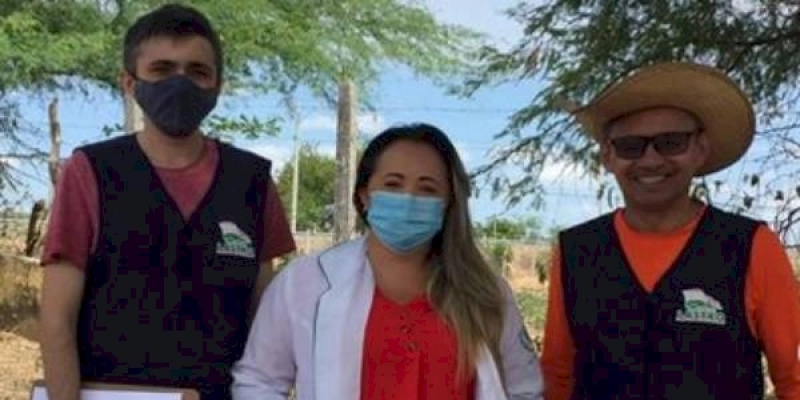 Município de Lastro realiza ação de testagem de cães para leishmaniose visceral canina
