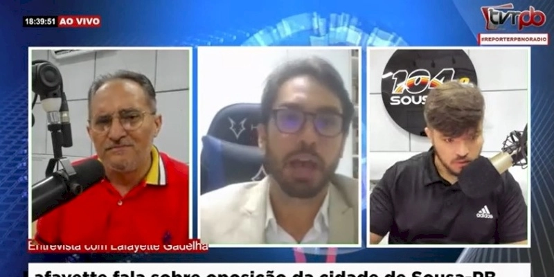 Lafayette Gadelha: “Se Salomão fosse vivo, a política de Sousa era outra”, ao confirmar aliança das oposições