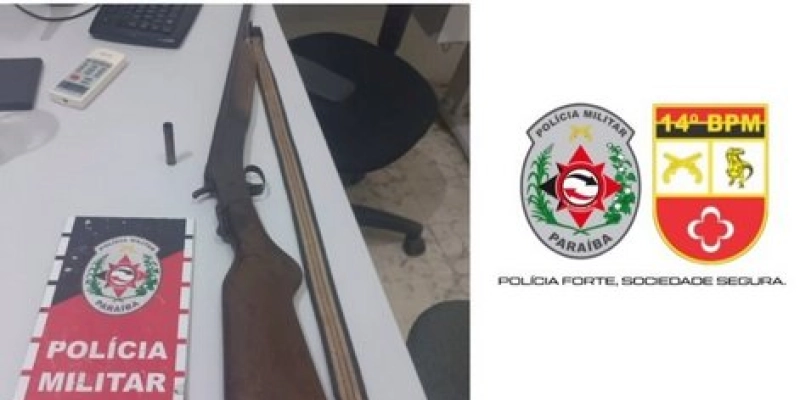 Homem tenta contra a própria vida em São Domingos; arma usada na tentativa de suicídio é apreendida