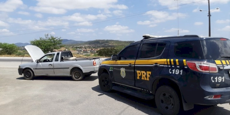 PRF recupera em São Caetano caminhonete levada de vítima de golpe na Paraíba