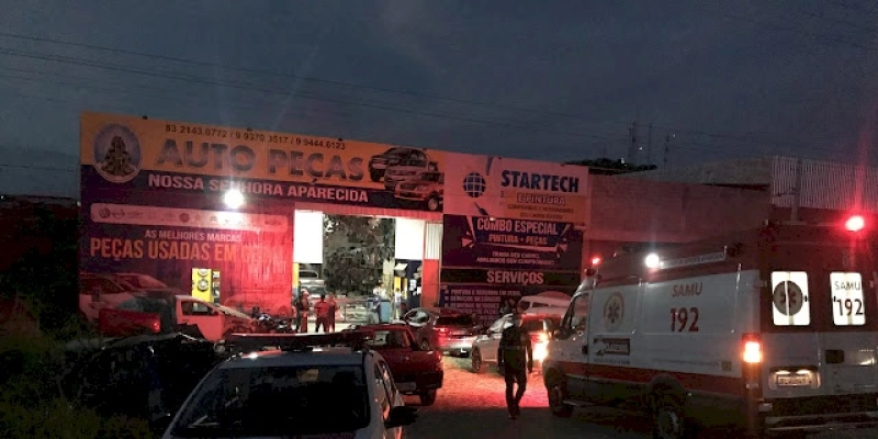 Homem é executado dentro de sucata, nesta sexta, em Cajazeiras 