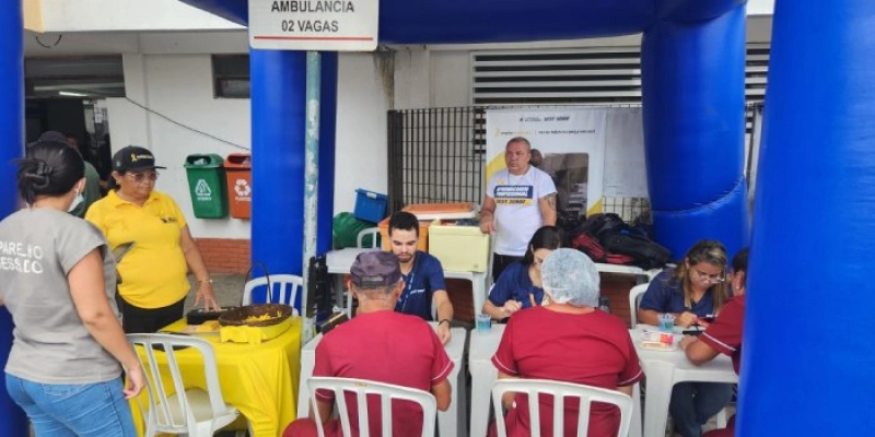 Semob-JP realiza campanha educativa no Complexo Hospitalar de Mangabeira para vítimas de sinistros de trânsito