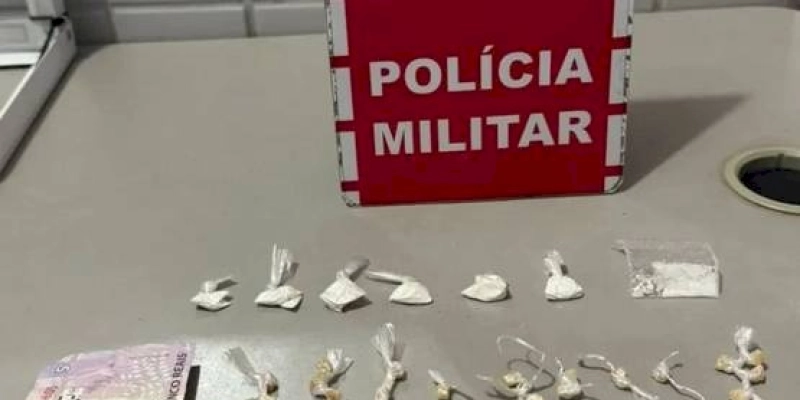 Polícia Militar desarticula ponto de venda de drogas durante ação, na Paraíba