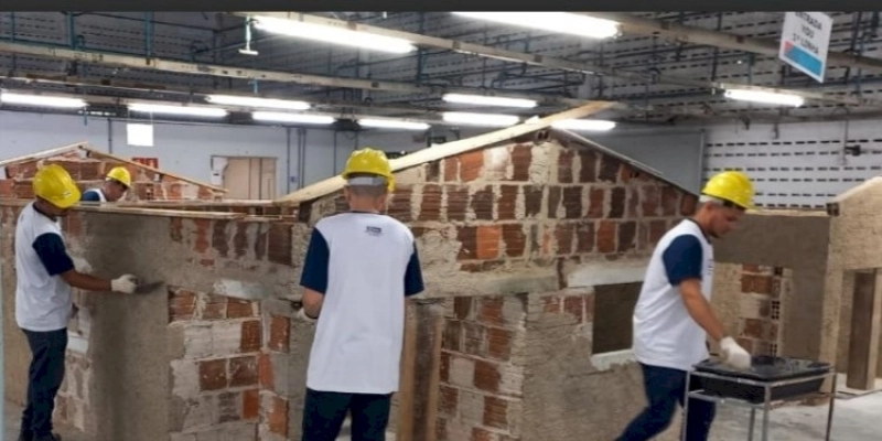 SENAI PB abre mais de 140 vagas em cursos gratuitos na área de Construção Civil